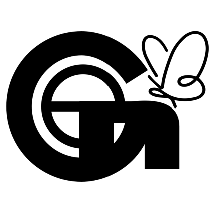 A logo combining the letters G-e-n and a butterfly icon.